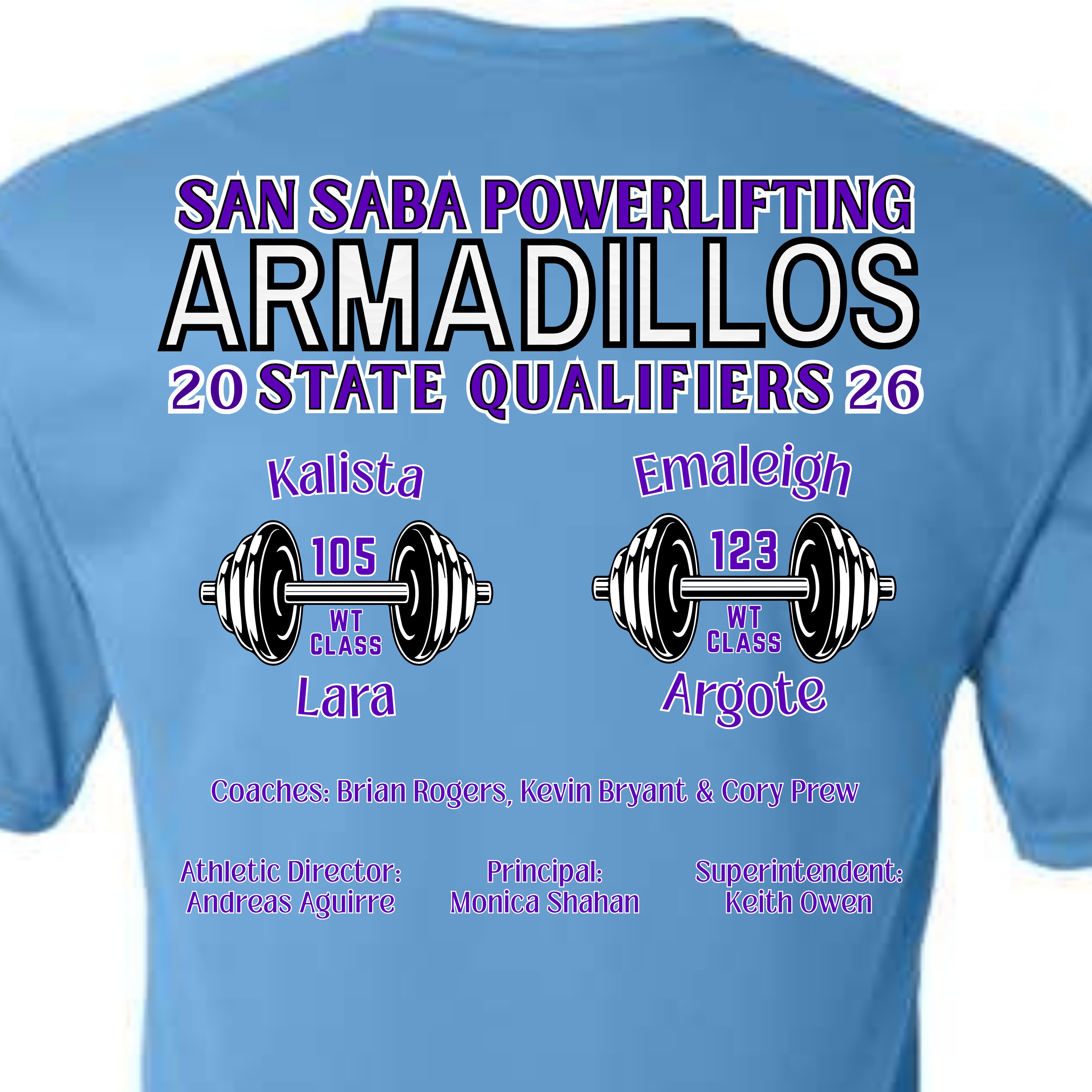 State Powerlifting Dry-Fit Short Sleeve